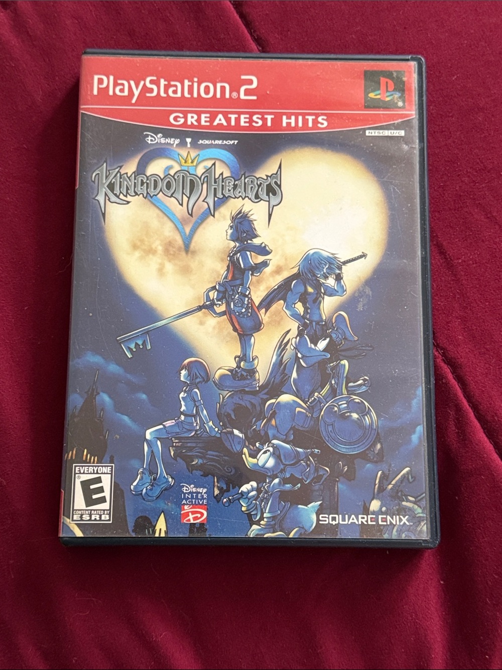 Kingdom Hearts PS2 (Greatest Hits) - Blue Cover